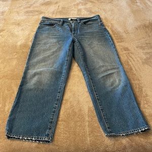 EUC Madewell Perfect Vintage Straight Jean PETITE